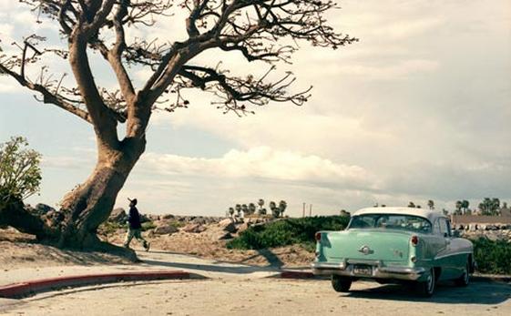 Un'auto degli anni Sessanta in Arizona Un'auto degli anni Sessanta in Arizona