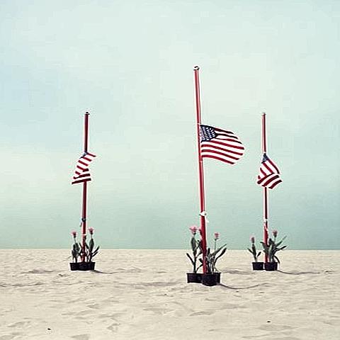 Bandiere a mezz'asta in Florida Bandiere a mezz'asta in Florida