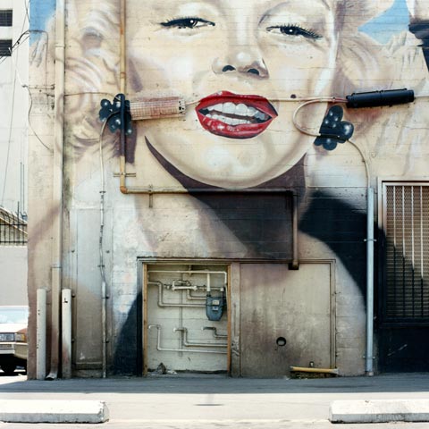 Murales con Marilyn Monroe Murales con Marilyn Monroe