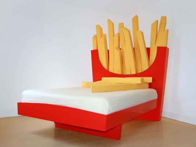 Letto patatine fritte