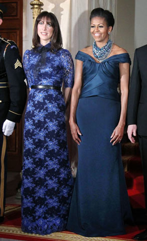 David Cameron Michelle Obama