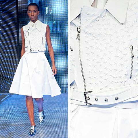 Dalla sfilata primavera-estate 2014 Philipp Plein